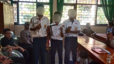 Tiga Pelajar SMPN 8 Kendari Kedapatan Bawa Mata Busur ke Sekolah, Diselip di Dalam Tas