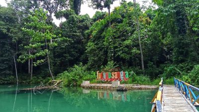 Pesona Fotuno Sangia, Lokasi Syuting Film Jembatan Pensil di Muna yang Konon Dihuni Buaya Putih