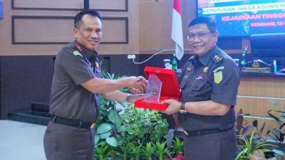 Kajati dan Kajari se-Sultra Ikuti Sosialisasi Monitoring dan Evaluasi Pemulihan Aset
