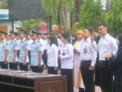 Pesan Silvester Sili Laba ke Puluhan ASN Baru Kemenkumham Sultra