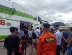 Tabrak Karang di Pulau Hari Konsel, Kapal Cantika 168 Tujuan Kendari Buat Ratusan Penumpang Panik