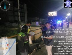 Pemuda di Kendari Dilarikan ke Rumah Sakit Gegara Tabrak Jembatan Beton