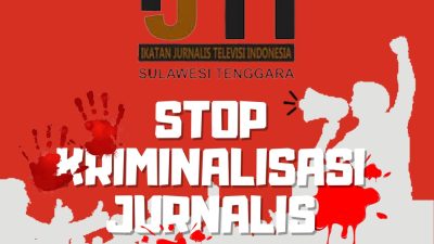 IJTI Sultra Kecam Kriminalisasi Dua Jurnalis Tribunnews Sultra oleh Polres Baubau