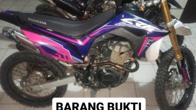 Buser 77 Polres Kendari Tangkap Kawanan Spesialis Pencuri Motor di Kendari