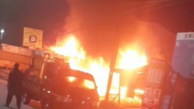 Gudang Toko ATK Dilla Jaya Terbakar, Kerugian Pemilik Capai Rp200 Juta