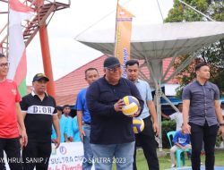 Pesan Ali Mazi Saat Buka Turnamen Bola Voli Sultra Cup 2023