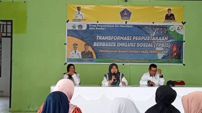 Masyarakat Abeli Dapat Pelatihan Entrepreneurship dari Perpusip Kota Kendari