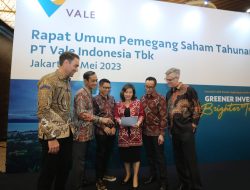 RUPS Tahunan PT Vale, Abu Ashar dan Matt Cherevaty Didapuk Jadi Direktur Perseroan