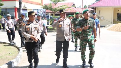 Pangdam XIV Hasanuddin Kunjungi Mapolresta Kendari, Kombes Eka: TNI – Polri Semakin Solid