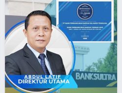 Kembali Ukir Prestasi, Bank Sultra Raih Predikat Bank Terbaik Tahun 2023 Versi Investor Daily