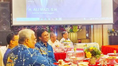 Ali Mazi Puji Desain Baju Siswa SMK, Diknas Sultra: Siswa Diberdayakan Produksi Baju Seragam Massal