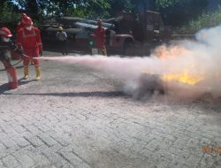Pertamina Sulawesi Tanamkan Budaya Keselamatan Kerja Dengan Fire Drill Rutin