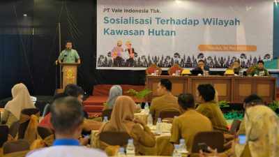 PT Vale Sosialisasi Status Kawasan Hutan di Empat Areal PPKH Blok Pomalaa