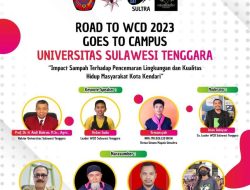 WCD Sultra Gandeng Mahasiswa Pecinta Alam Unsultra Kampanye Soal Sampah & Pencemaran Lingkungan