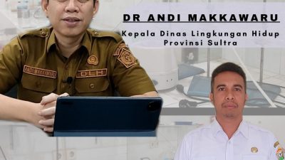 DR Andi Makkawaru Sukses Antarkan UPTD Laboratorium Lingkungan Hidup Sultra Raih Akreditasi dari KAN