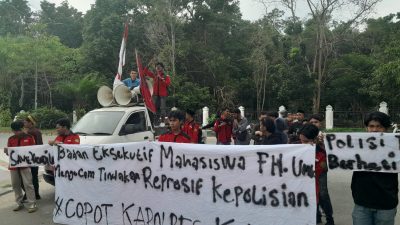 Kapolresta Kendari Dituntut Usut Pelaku Pengeroyokan Mahasiswa Saat Demonstrasi di Mapolda Sultra
