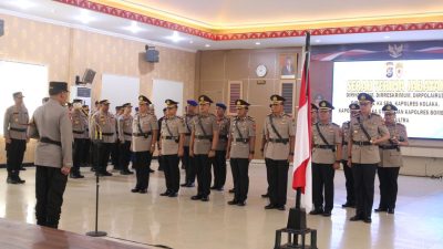 Kapolda Teguh Pristiwanto Pimpin Sertijab 6 Pejabat Polda Plus Kapolres