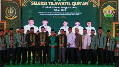 Dibuka Wagub Lukman Abunawas, STQH ke-27 Diikuti 253 Peserta se-Sultra