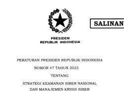 Perpres Strategi Keamanan Siber Dirilis saat Ramai Kebocoran Data