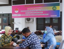 Hari Bhakti Adhyaksa ke-63 di Kejati Sultra Diisi Kegiatan Donor Darah