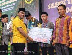 Kabupaten Kolaka Borong Piala, Raih Predikat Juara Umum Ajang STQH Sultra ke-27