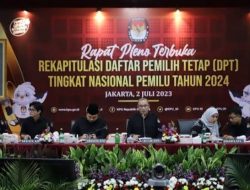 KPU Tetapkan DPT Pemilu 2024 Sebanyak 204.807.222 Pemilih