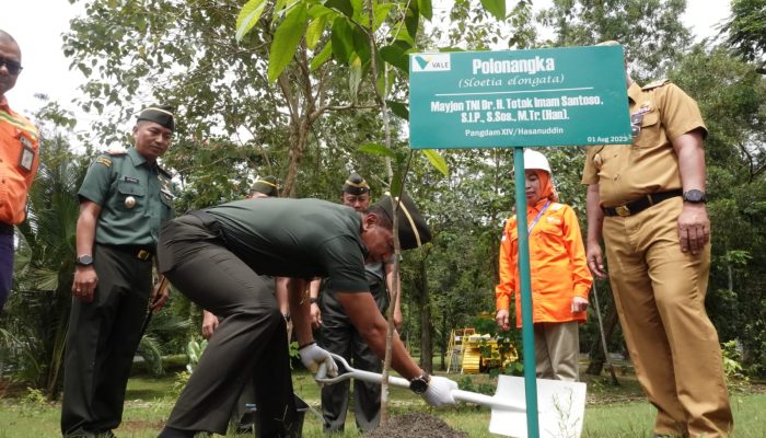 Potret Pangdam XIV/Hasanuddin Kunjungi PT Vale, Puji Praktik Pertambangan Berkelanjutan