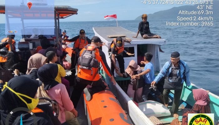 Insiden Kapal Ambulance Patah Baling-baling di Teluk Moramo, Semua Penumpang Selamat