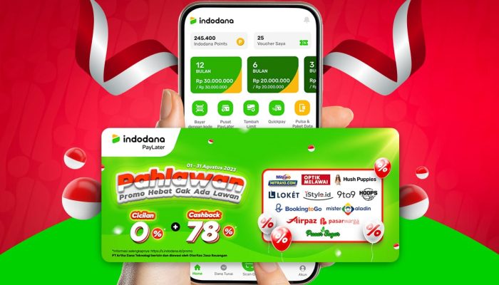 Sambut HUT ke-78 RI, Indodana Paylater Luncurkan Kampanye Spesial Pahlawan