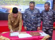 Pemprov Sultra Hibahkan Aset Tanah untuk Dermaga Milter Lanal Kendari