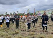 Aksi Kompak Polda dan Pemprov Sultra Tanam Puluhan Ribu Mangrove di Teluk Kendari