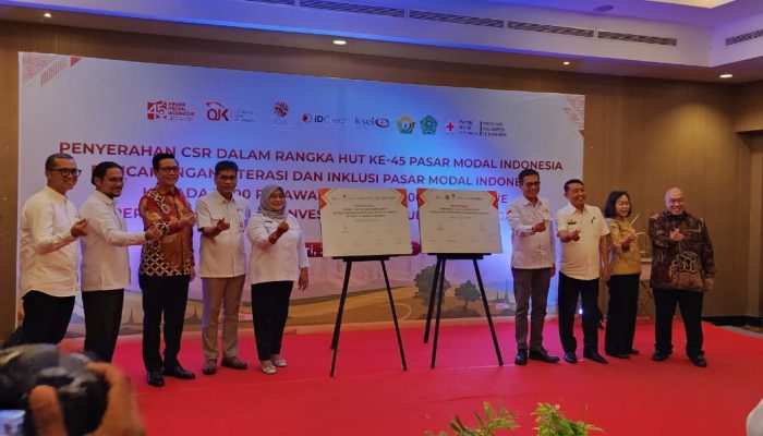 Canangkan Program Literasi dan Inklusi Pasar Modal di Sultra, BEI Gaet 2.000 Relawan PMI & ASN