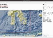 Gempa 3,1 SR Guncang Kabupaten Buton Selatan