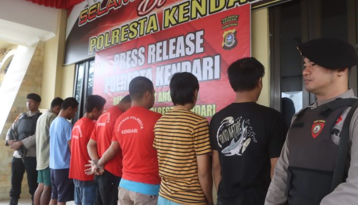 Polisi Catat Pelaku Miras Terbanyak Ditangkap Selama Operasi Sikat Anoa 2023