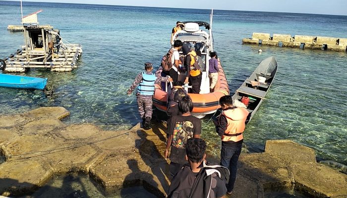 Empat Pelaut Tenggelam di Perairan Wakatobi Akibat Dihantam Ombak Ditemukan Selamat