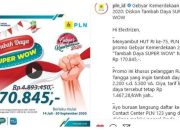 Promo HUT RI, Tambah Daya Listrik Cuma Bayar Rp 170.845