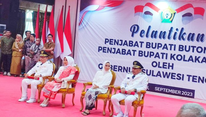 Selamat! La Ode Mustari Resmi Jadi Pj Bupati Buton & Sukanto Toding Pj Bupati Kolaka Utara