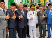 Pose Andap Bersama Ali Mazi & Pejabat Pemprov Sultra Usai Pelantikan di Kemendagri