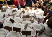 Harga Beras di Mubar Melambung Tinggi