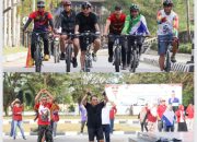 Andap Budhi Gowes Bareng Kepala OPD se-Sultra: Start di Claro Hotel, Finish di Kantor Gubernur