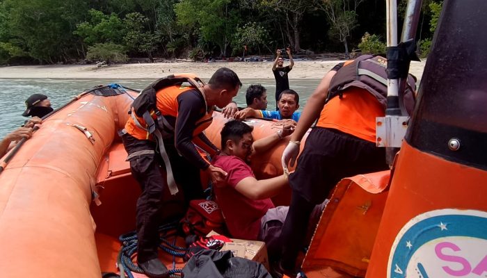 Warga Kolaka Tenggelam di Pantai Padamarang Ditemukan Selamat