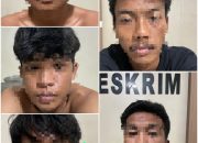 Kawanan Pemuda Brutal Diamankan Polisi Usai Aniaya Korban Pakai Parang, Satu Orang Buron