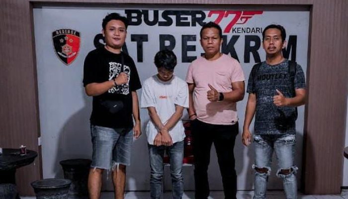 Polisi Bekuk Mahasiswa Pelaku Pembacokan di Kambu, Punggung Korbannya Robek 