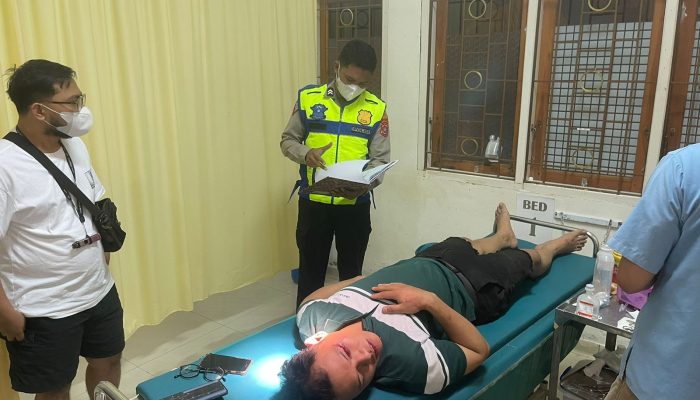 Tabrak Anggota TNI, Mahasiswa di Kendari Alami Luka Robek pada Pelipis