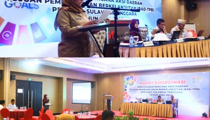 Evaluasi TPB, Bappeda Akui Koordinasi Antar OPD Provinsi dan Kabupaten di Sultra Belum Solid