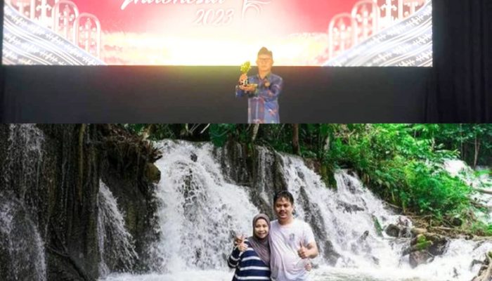 Selamat! Destinasi Wisata Air Terjun Talisewu Koltim Juara III Kategori Surga Tersembunyi di API 2023
