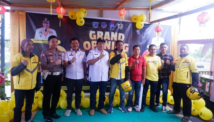 Ojol Maxim Hadir di Kota Raha, Pelanggan Baru Nikmati Promo Saldo Hingga Rp100 Ribu