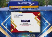 Bank Sultra & 9 Perusahaan Bank Terkemuka di Indonesia Raih Penghargaan The Finance Award Tahun 2023