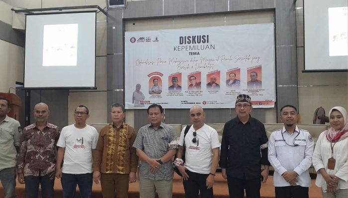KIPP Gelar Diskusi Kepemiluan di UHO, Bahas Peran Mahasiswa Kawal Pemilu Serentak 2024