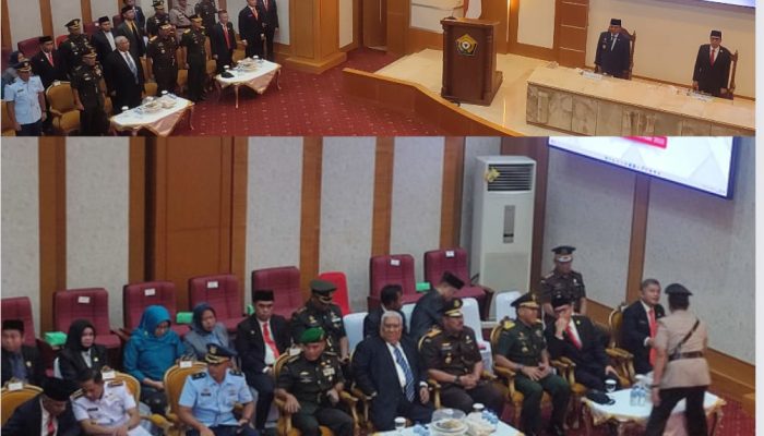 Ali Mazi Hadir di Pelantikkan Bupati Koltim dan Pj Bupati Bombana